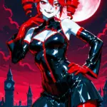 Arte hentai ilustración increíble de Dandadan Anime Girl Anime Expo Haikyuu Vinland Saga generado por IA