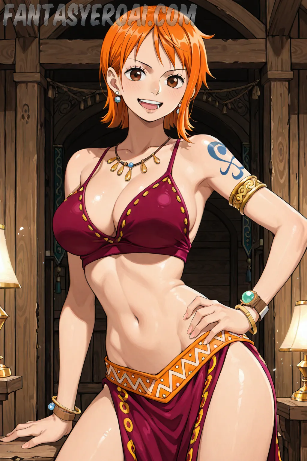 Arte hentai ilustración increíble de Dandadan Lazarus Hidive Kawaii Shotacon generado por IA