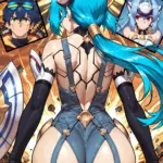 Arte hentai ilustración increíble de Dandadan Manga Tokyo Revengers Chainsaw Man Tsundere generado por IA