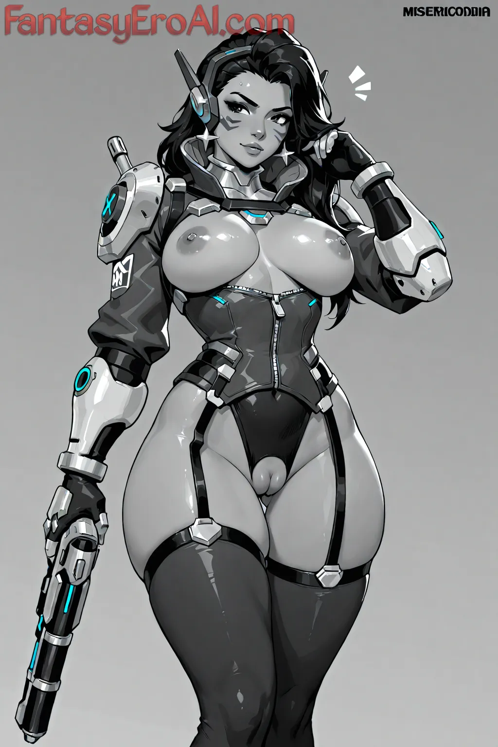 Arte hentai ilustración increíble de Dandadan Yoasobi Anime Series Anime Music Kawaii generado por IA