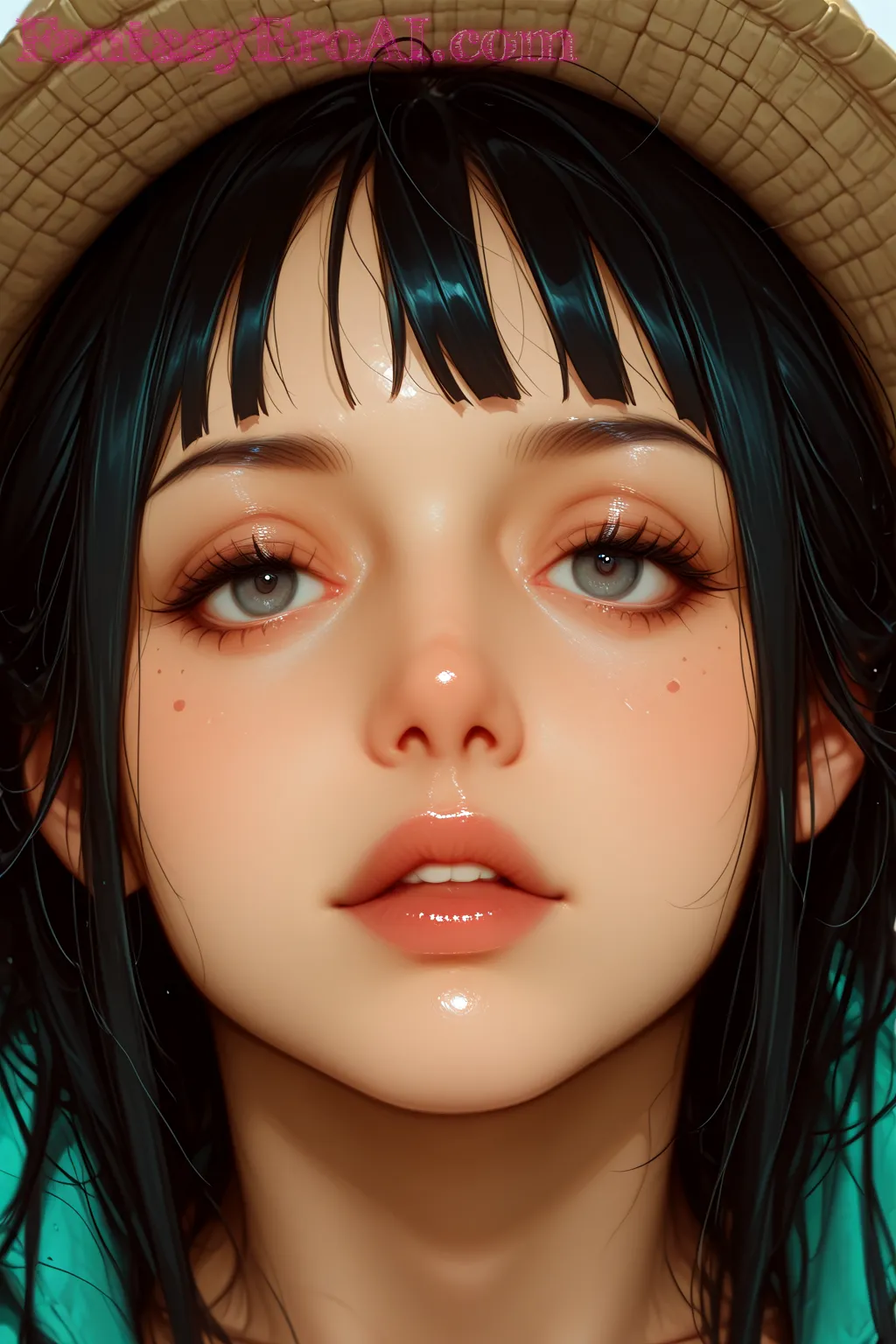 Arte hentai ilustración increíble de Dani Jensen generado por IA