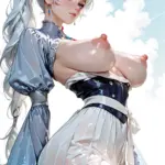 Arte hentai ilustración increíble de Danielle Winits Desnuda generado por IA