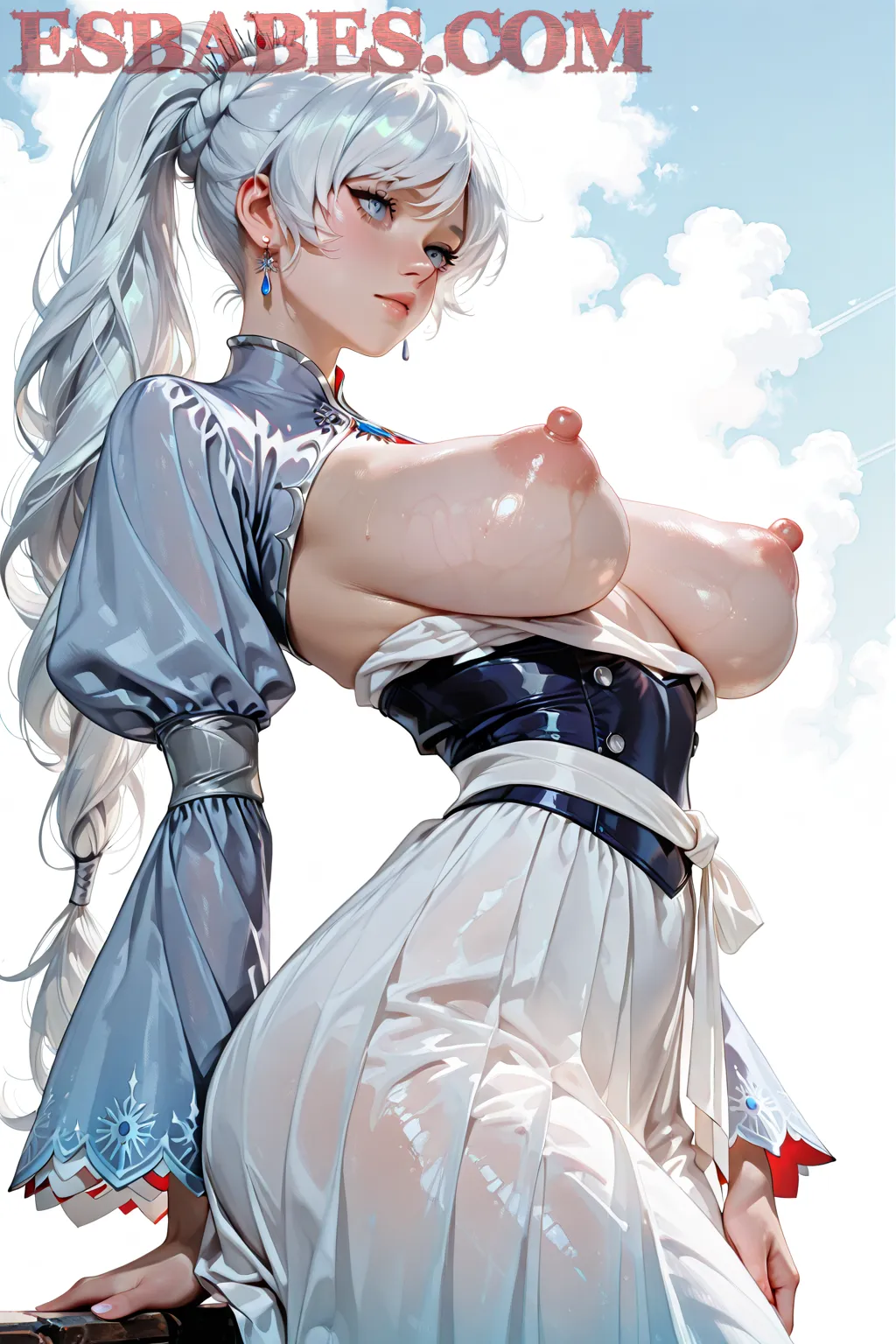 Arte hentai ilustración increíble de Danielle Winits Desnuda generado por IA