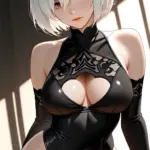 Arte hentai ilustración increíble de Daria S Y Su Culo Con Leche generado por IA