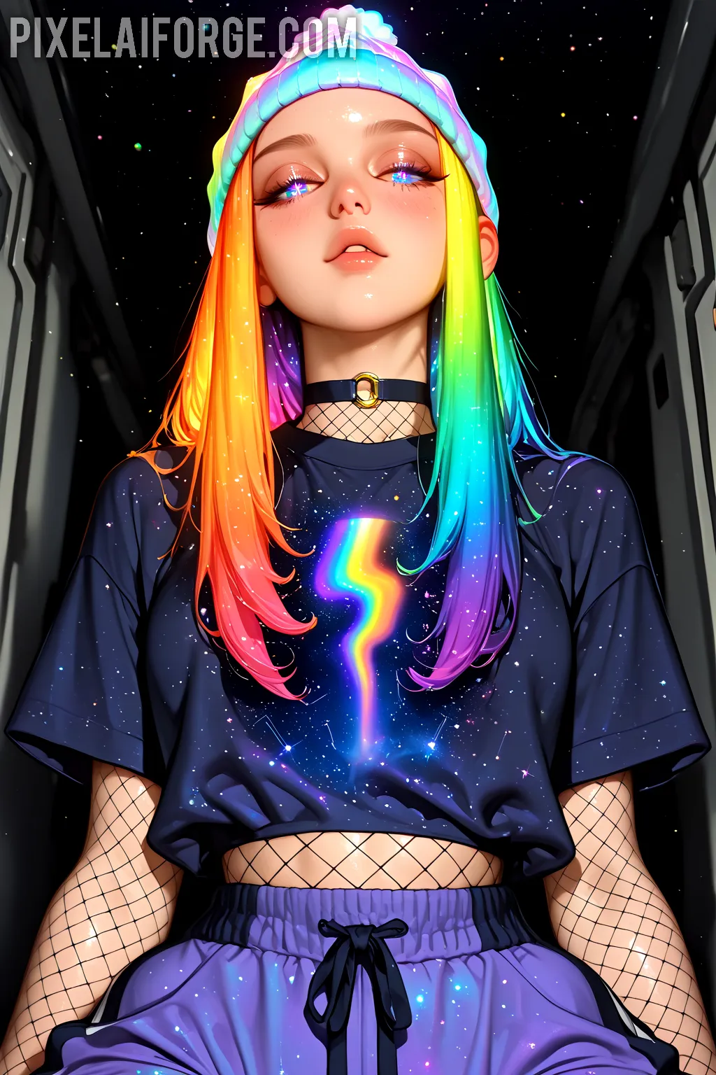 Arte hentai ilustración increíble de Decision De Un Cono Peludo generado por IA