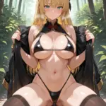 Arte hentai ilustración increíble de Delgadas Y Hermosas Aficionadas Desnudas generado por IA