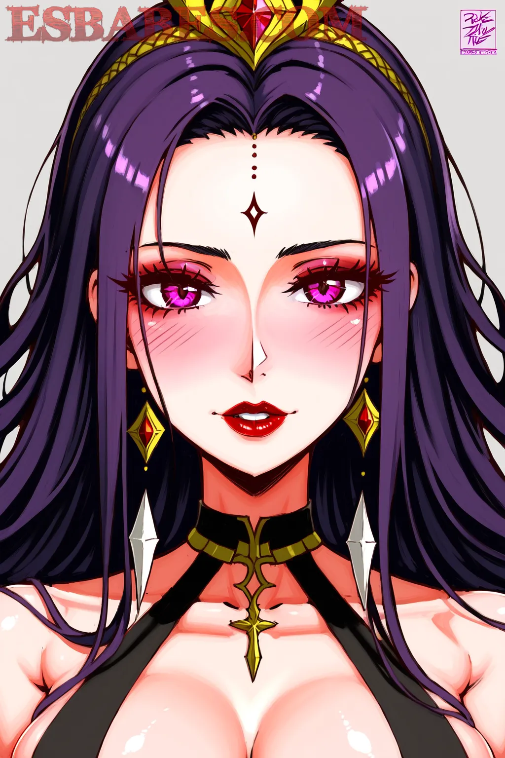 Arte hentai ilustración increíble de Demon Slayer Anime Trailer Bishoujo Oppai Doujinshi generado por IA