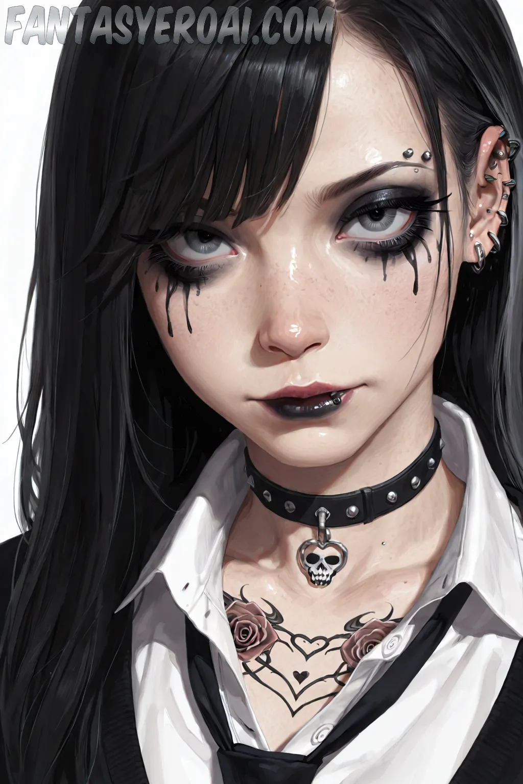 Arte hentai ilustración increíble de Demon Slayer Attack On Titan Anime Wallpaper Ecchi Senpai generado por IA