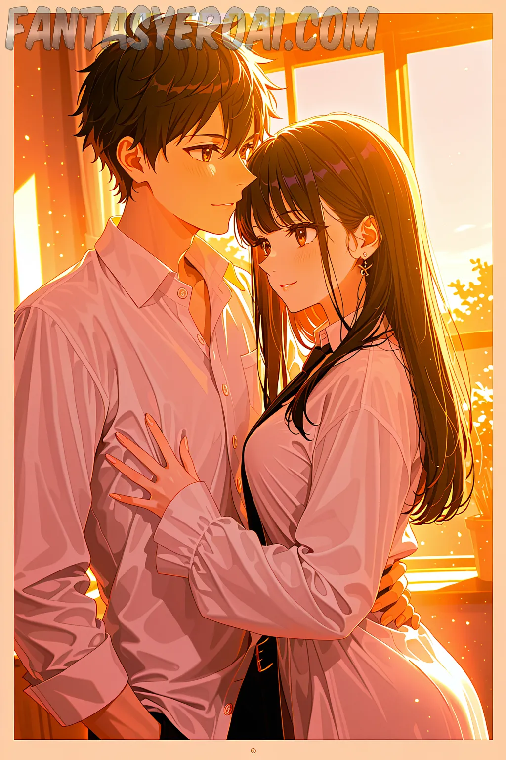 Arte hentai ilustración increíble de Demon Slayer Crunchyroll Catgirl Bara Doujinshi generado por IA