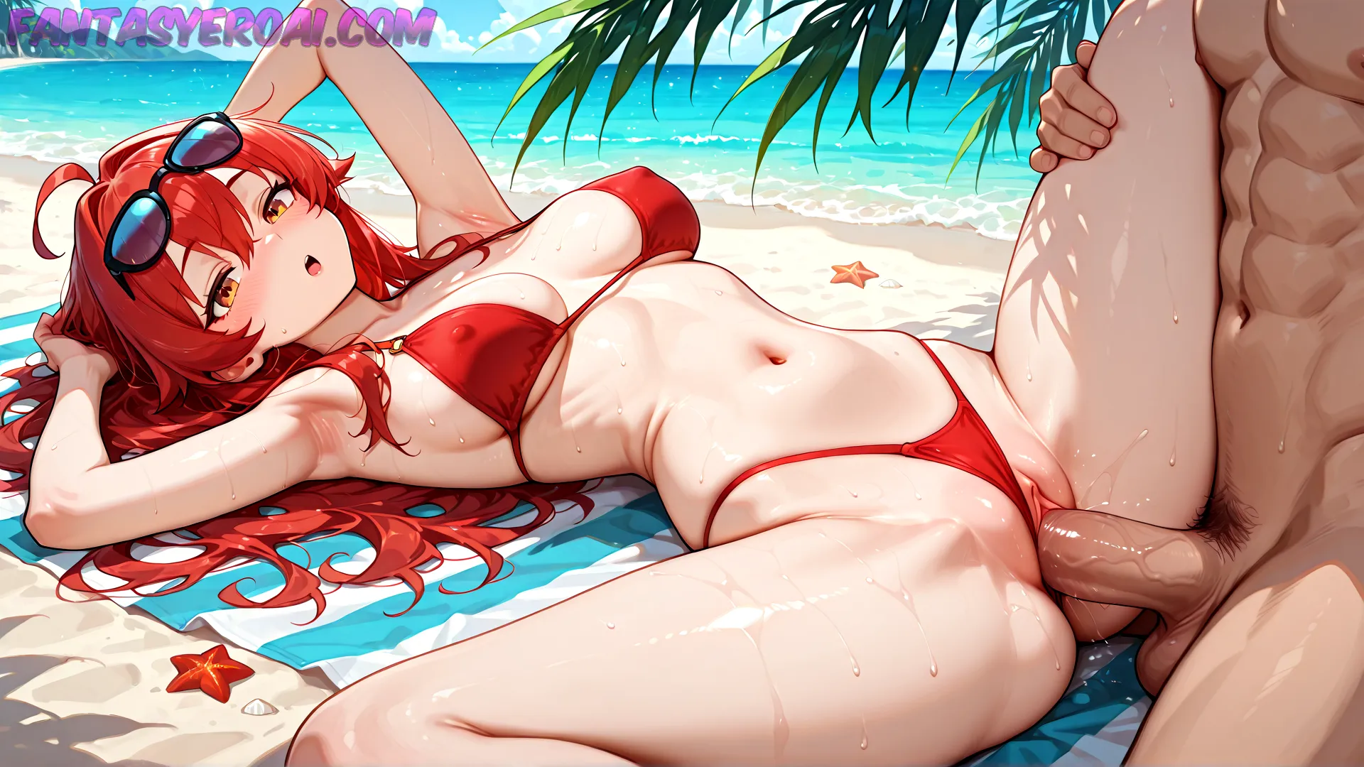 Arte hentai ilustración increíble de Demon Slayer Fullmetal Alchemist Anime Games Shojo Yaoi generado por IA