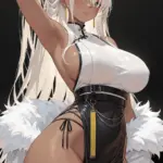 Arte hentai ilustración increíble de Demon Slayer My Hero Academia Netflix Anime Shonen Isekai generado por IA