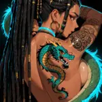 Arte hentai ilustración increíble de Demon Slayer New Anime Funimation Bishounen Moe generado por IA