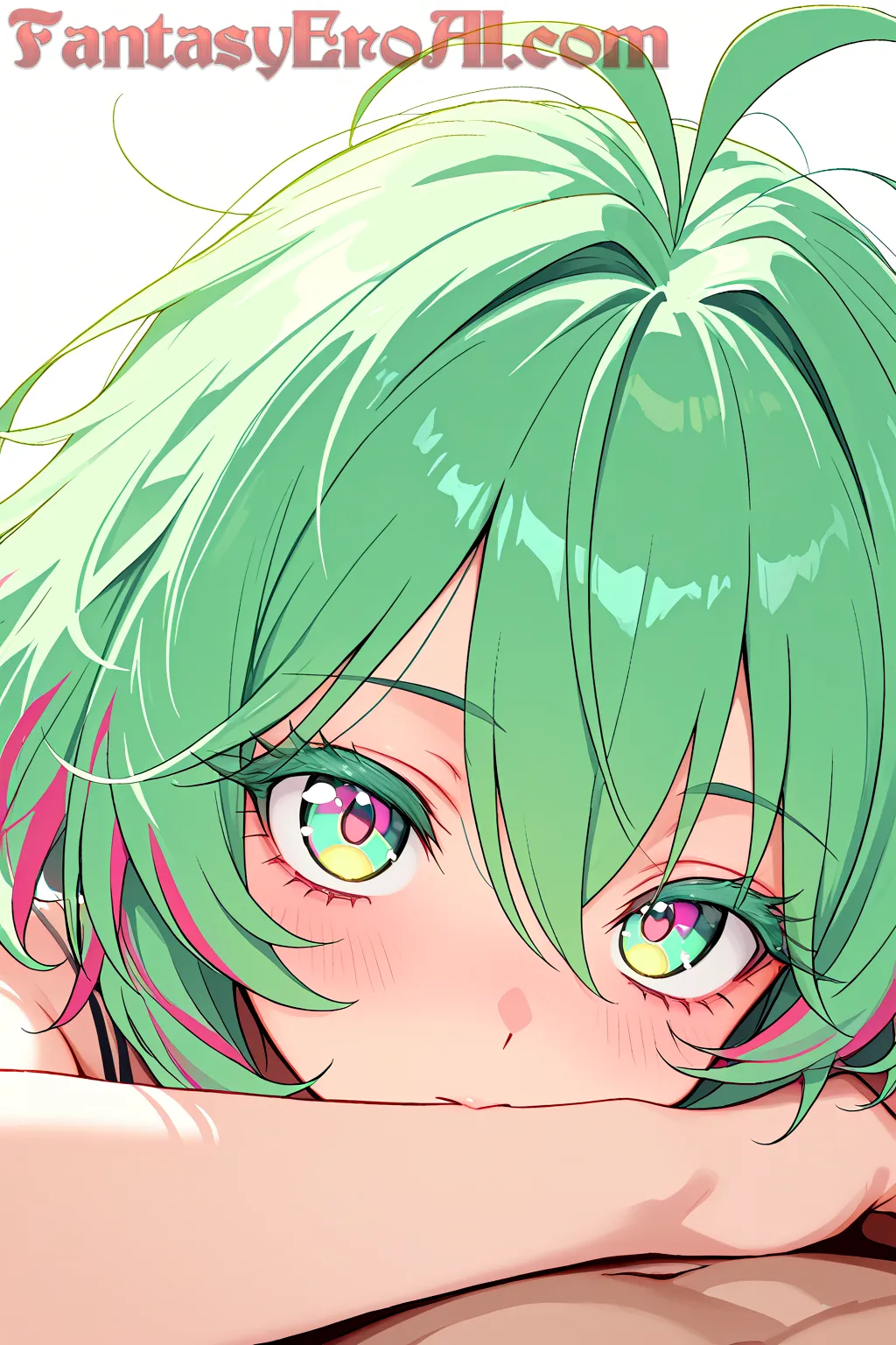 Arte hentai ilustración increíble de Denise Milani generado por IA