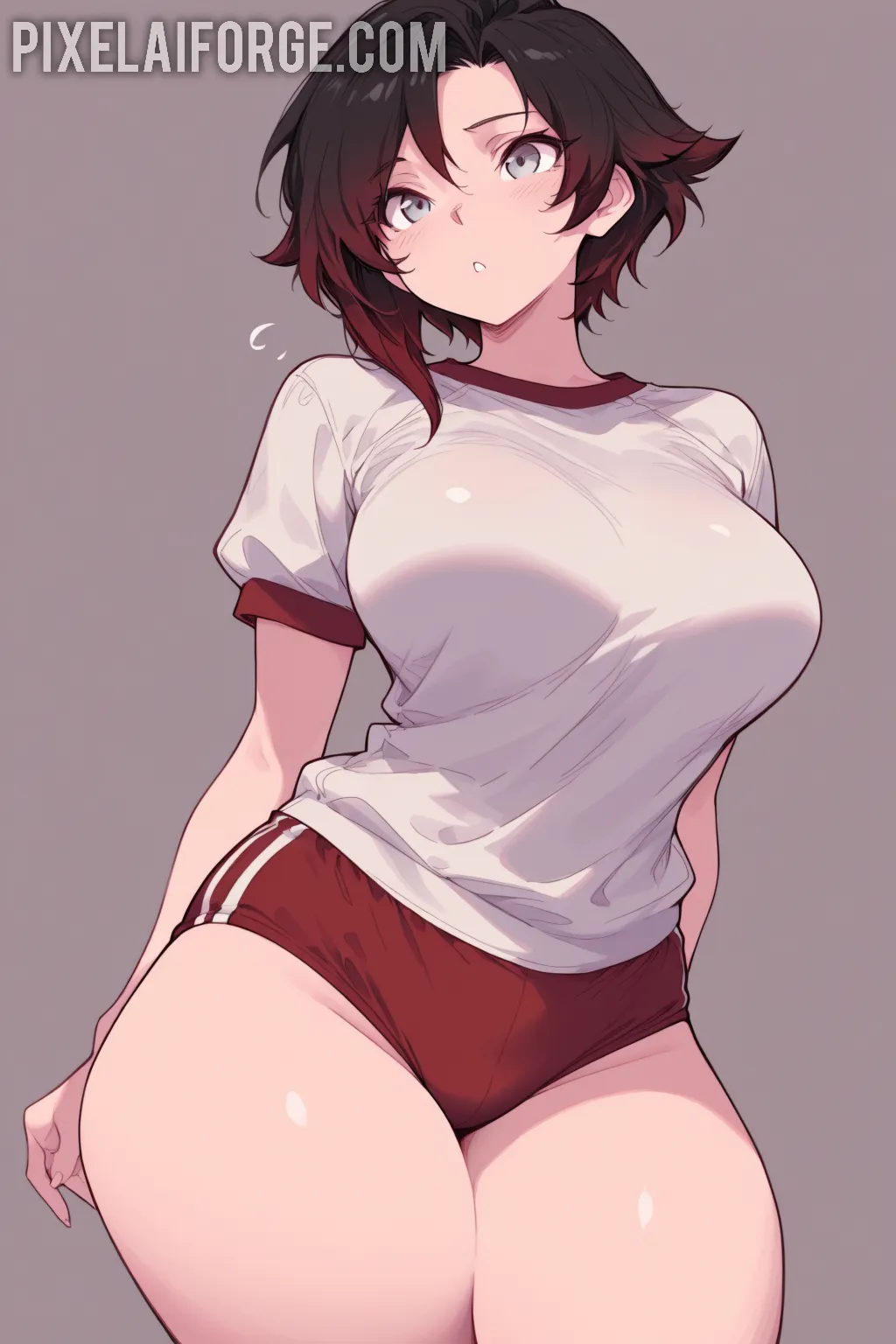 Arte hentai ilustración increíble de Denisse Cremieux generado por IA