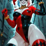 Arte hentai ilustración increíble de Desnuda En La Pista De Tenis generado por IA