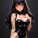 Arte hentai ilustración increíble de Desnuda Modelo Brasilena generado por IA
