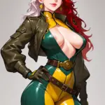 Arte hentai ilustración increíble de Desnuda Y Hermosa generado por IA