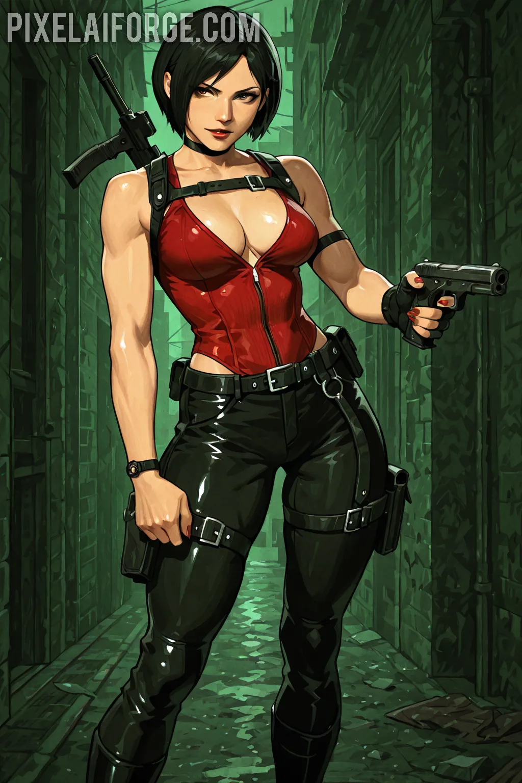 Arte hentai ilustración increíble de Desnudas De Reino Unido generado por IA