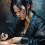 Arte hentai ilustración increíble de Desnudas Y Tatuadas De Hoy generado por IA