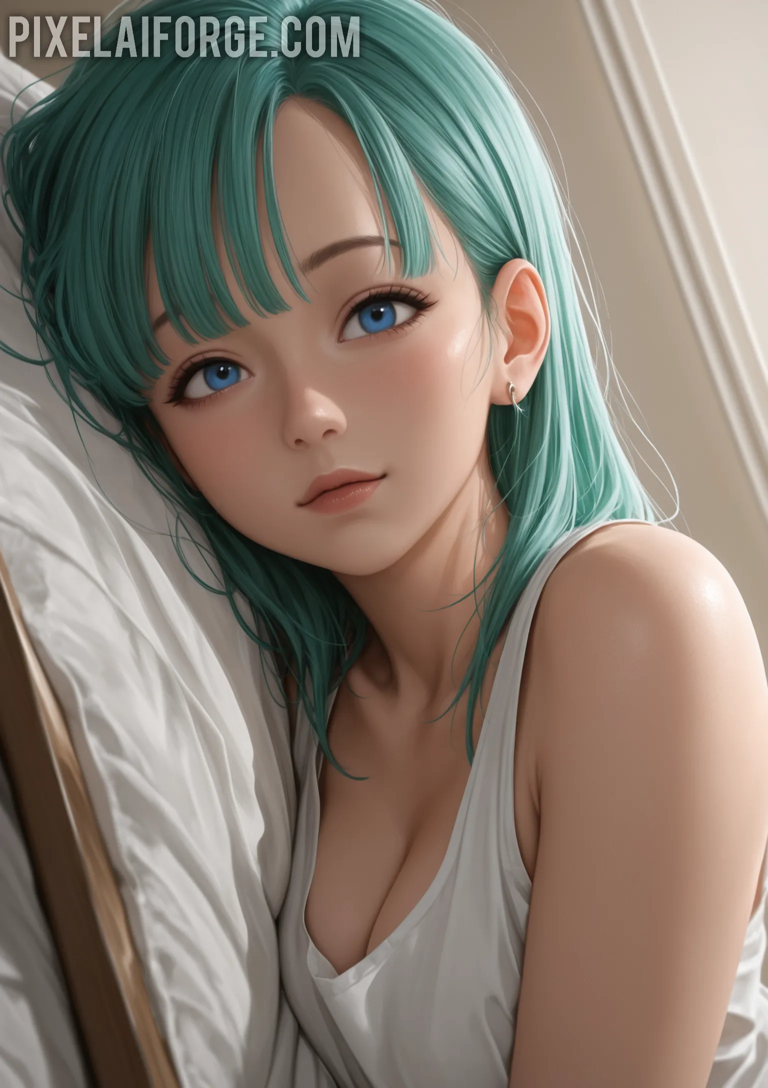 Arte hentai ilustración increíble de Desnudo Femenino De Alisa Verner Sensualidad Y Erotismo generado por IA