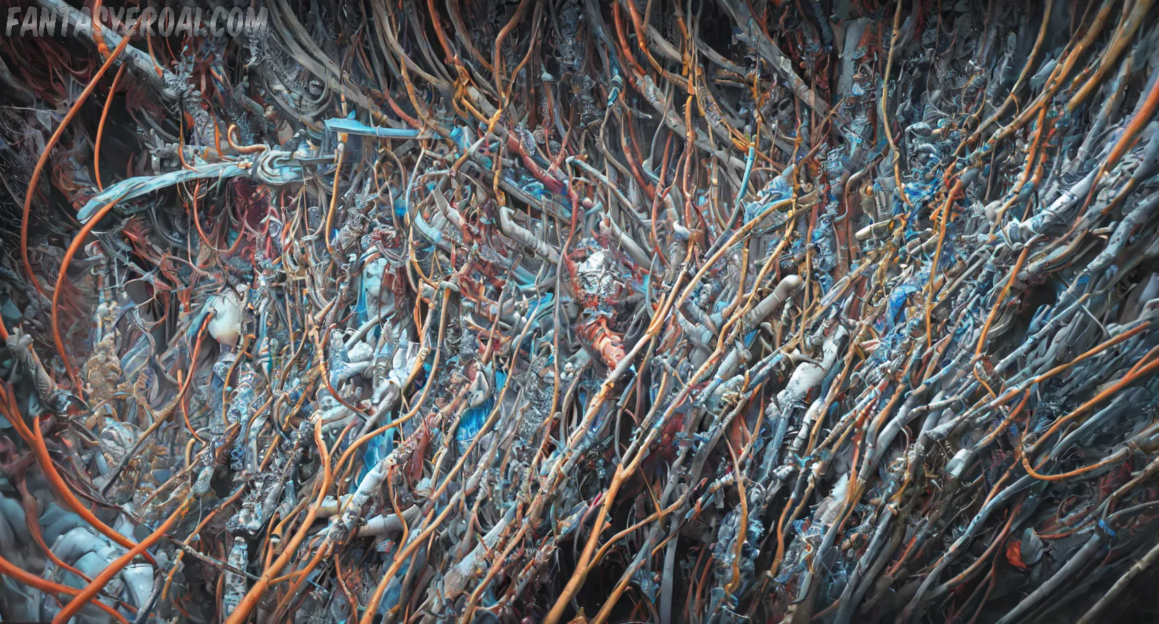 Arte hentai ilustración increíble de Detras Del Disfraz generado por IA