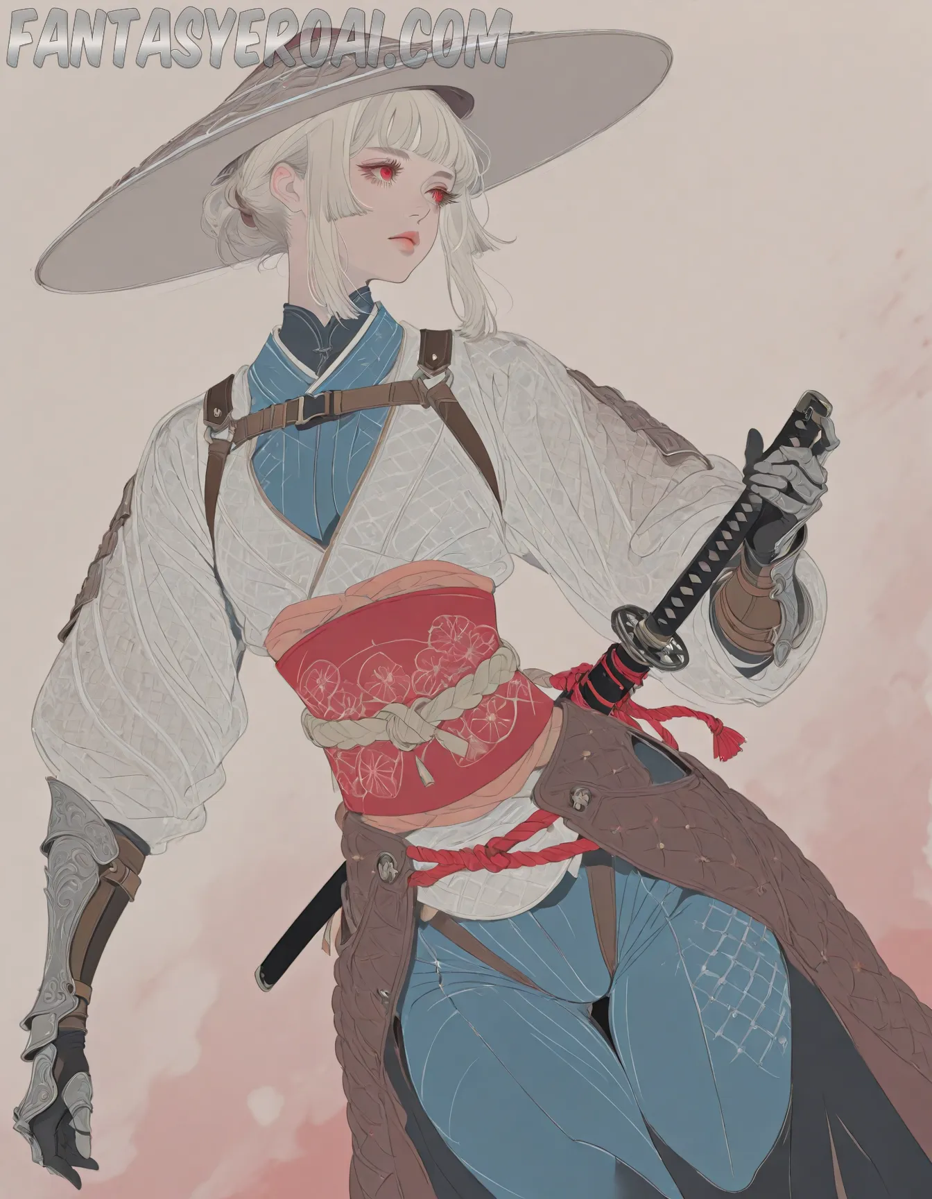 Arte hentai ilustración increíble de Diana Jam Posando Completamente Desnuda generado por IA