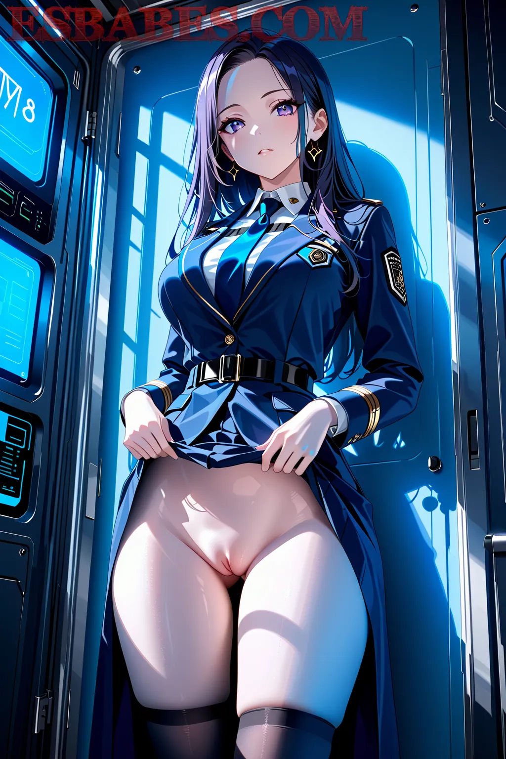 Arte hentai ilustración increíble de Dillion Harper generado por IA