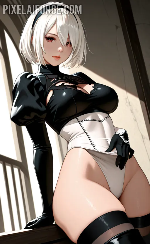 Arte hentai ilustración increíble de Disfrutando De Las Tetitas De Veselina generado por IA