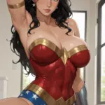 Arte hentai ilustración increíble de Divas Del Fitness Y La Gimnastica Ritmica generado por IA