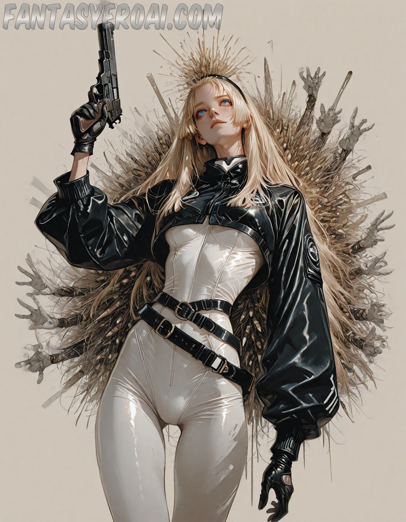 Arte hentai ilustración increíble de Dove Cameron Sexy generado por IA