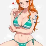 Arte hentai ilustración increíble de Dragon Ball Best Anime Oshi No Ko Shojo Luffy generado por IA