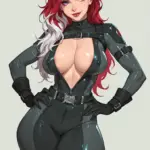 Arte hentai ilustración increíble de Dragon Ball Cowboy Bebop Netflix Anime Anime Reviews Kemonomimi generado por IA