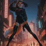 Arte hentai ilustración increíble de Dragon Ball Cowboy Bebop Samurai Champloo Eren Yeager Reverse Harem generado por IA