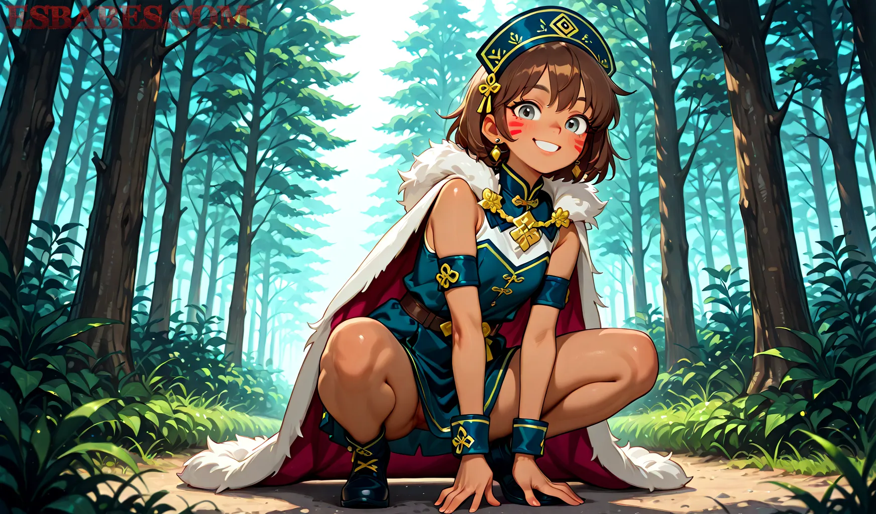 Arte hentai ilustración increíble de Ecchi Anime Ai Tentaciones generado por IA