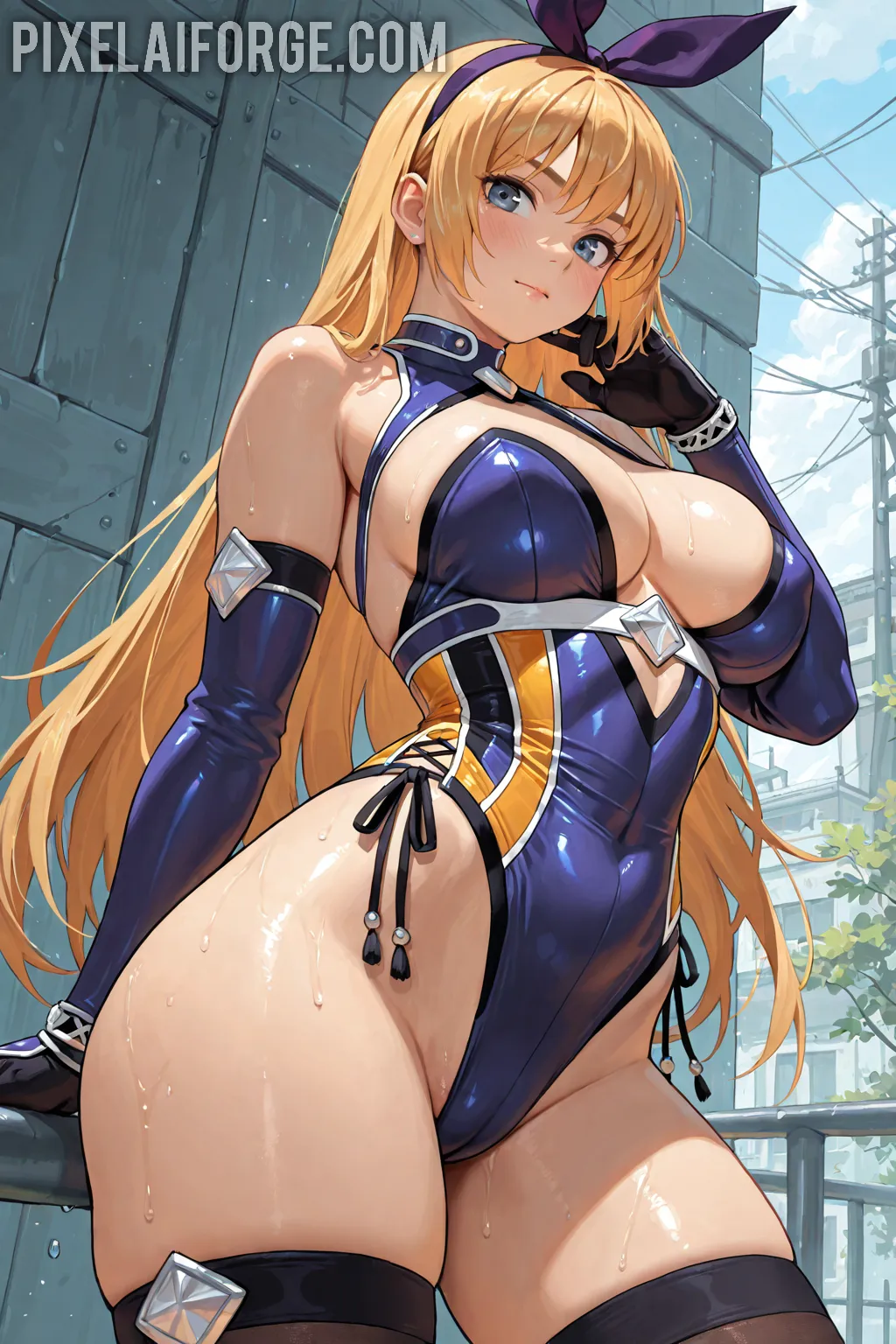 Arte hentai ilustración increíble de Ekaterina Chernisheva Coleccion Erotica generado por IA