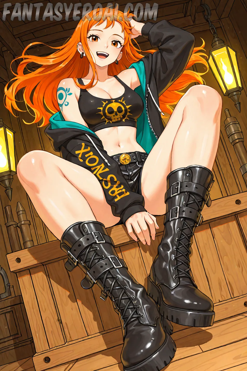 Arte hentai ilustración increíble de El Culo Del Jueves generado por IA