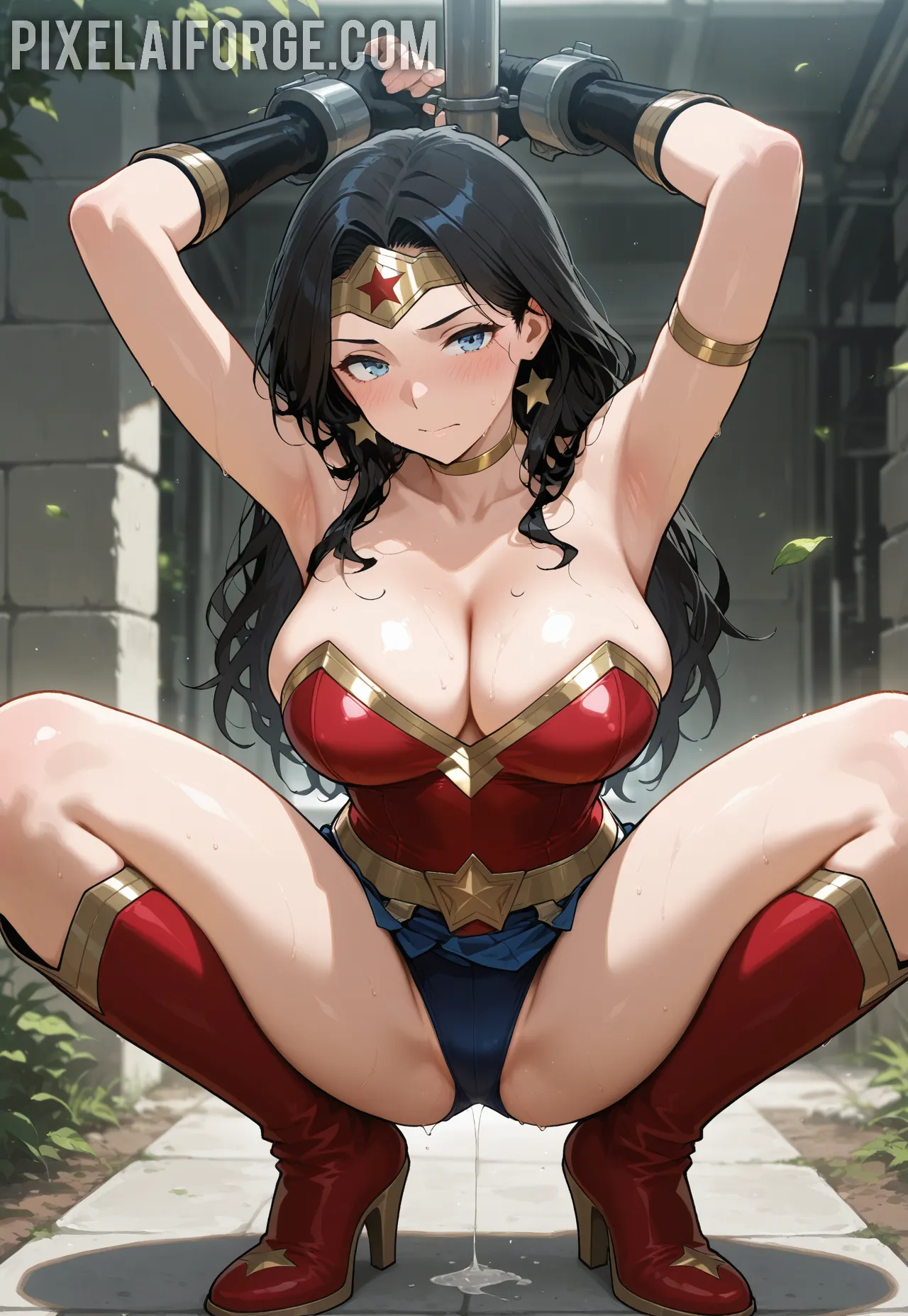 Arte hentai ilustración increíble de El Disfrute Del Intercambio De Parejas generado por IA