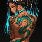 Arte hentai ilustración increíble de El Gusto De La Erotica Anime generado por IA