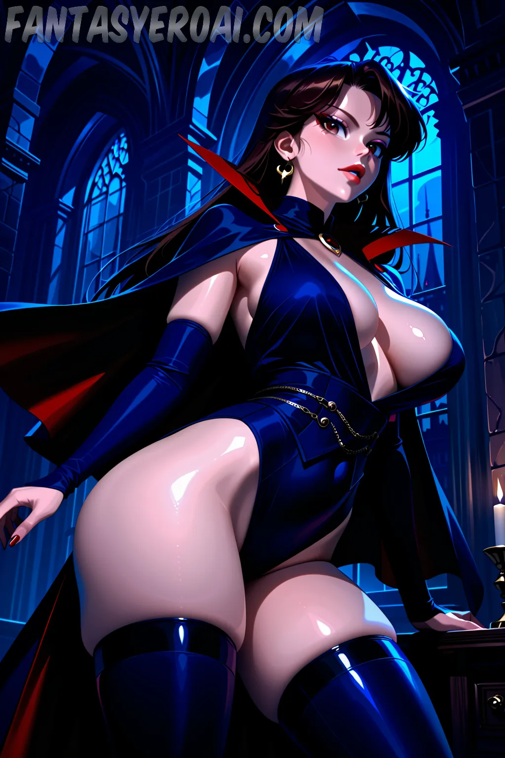 Arte hentai ilustración increíble de El Placer De Las Mujeres Maduras generado por IA