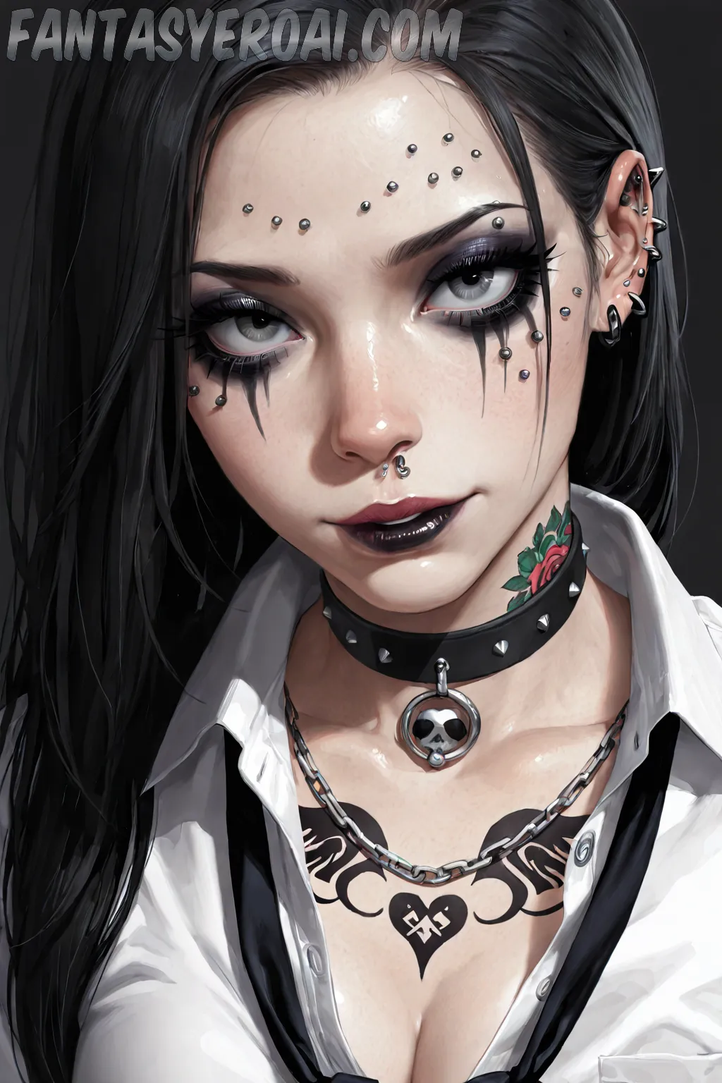 Arte hentai ilustración increíble de El Postureo Al Desnudo De Danielle Gamba generado por IA