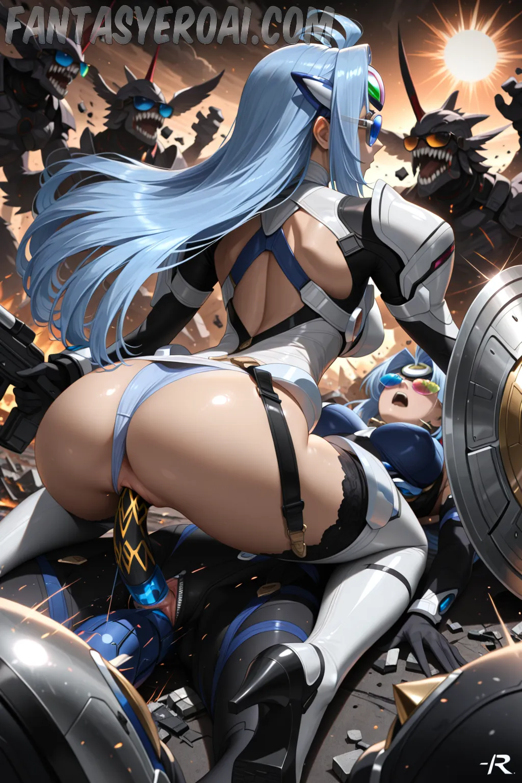 Arte hentai ilustración increíble de El Sexto Evento De Las Mejores Amateur generado por IA