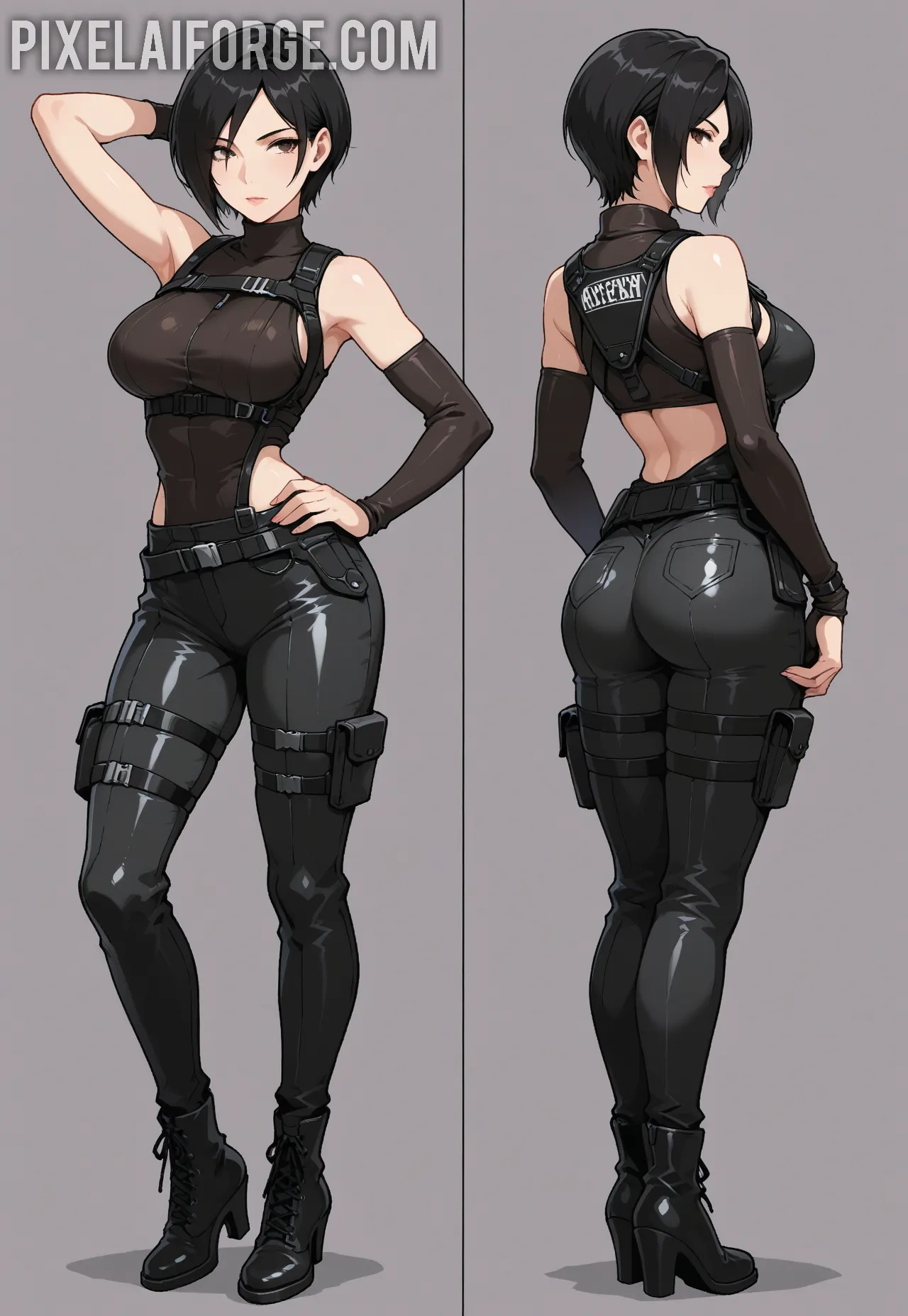 Arte hentai ilustración increíble de Elisse Gets The Dick That Shes Been Craving generado por IA