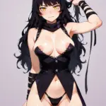 Arte hentai ilustración increíble de Ellie Nova generado por IA