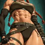 Arte hentai ilustración increíble de Elsy Crystal Sexy generado por IA