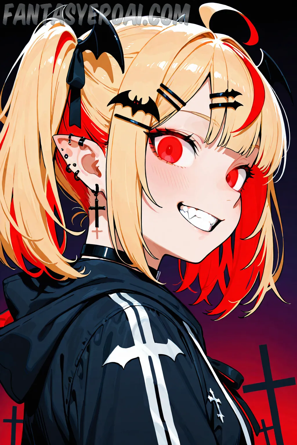 Arte hentai ilustración increíble de Emma Glover Desnuda generado por IA