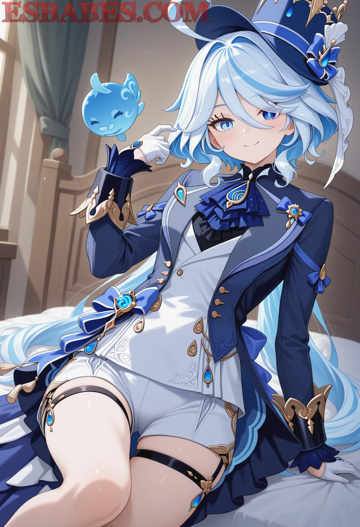 Arte hentai ilustración increíble de Emma Glover Sexy generado por IA