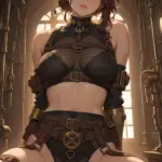 Arte hentai ilustración increíble de Empezando Lunes Con Nuestras Chicas En Bikini generado por IA