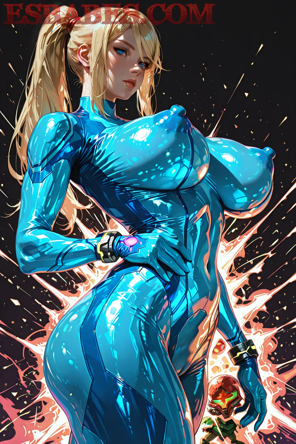 Arte hentai ilustración increíble de Encantadora Adolescente generado por IA