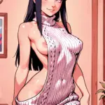 Arte hentai ilustración increíble de Enorme Culo generado por IA