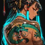 Arte hentai ilustración increíble de Ero Monochrome De Modelos Desnudas Cinco generado por IA